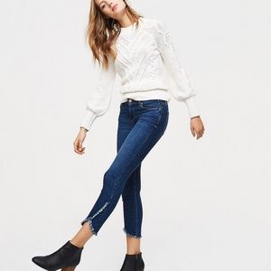 Loft Modern Tulip Hem Skinny Jeans